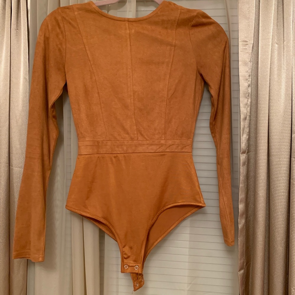 Tan Bodysuit